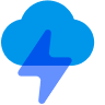 Lightning-fast electronic voting access icon